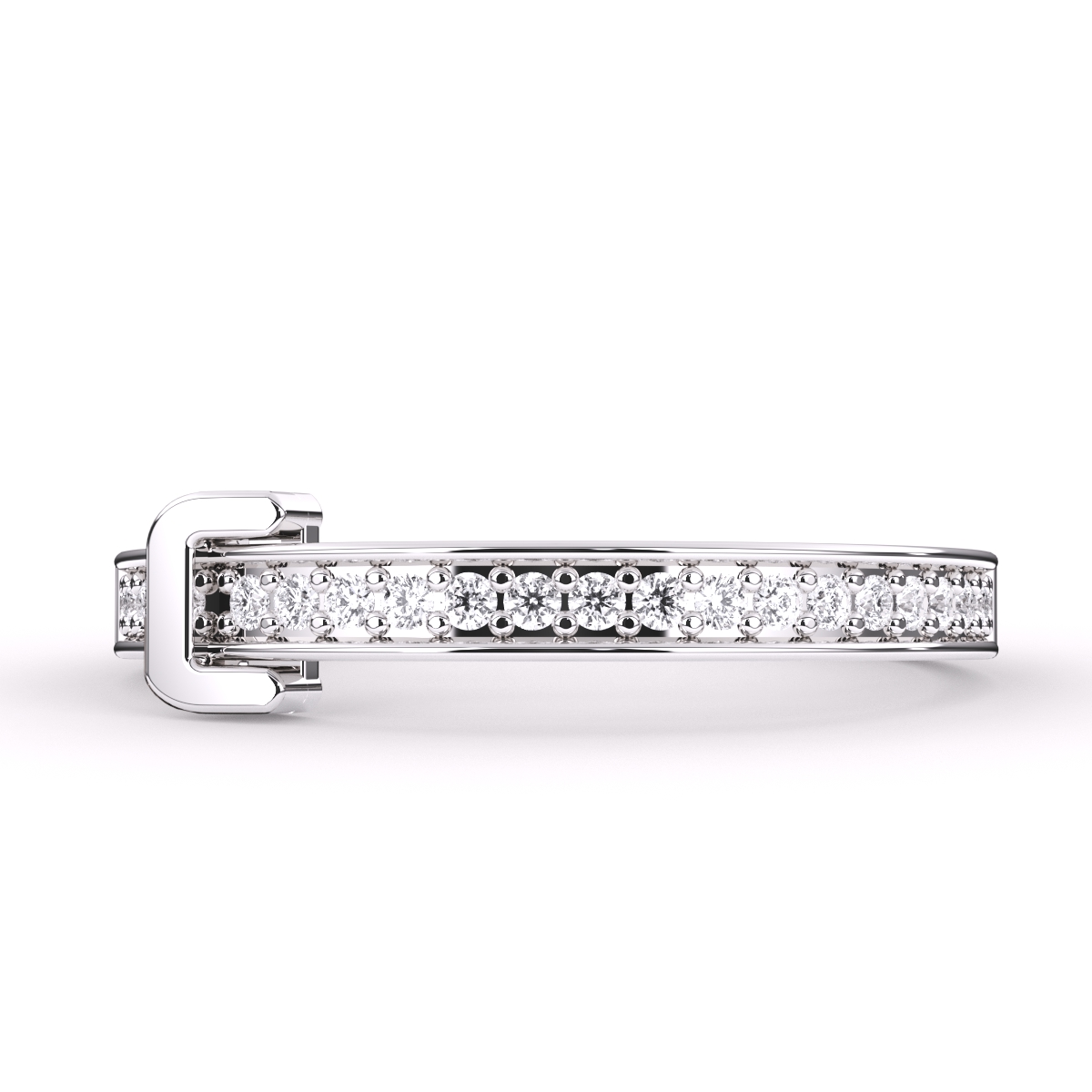 Luxurious Lab Grown Diamond Half Eternity Band